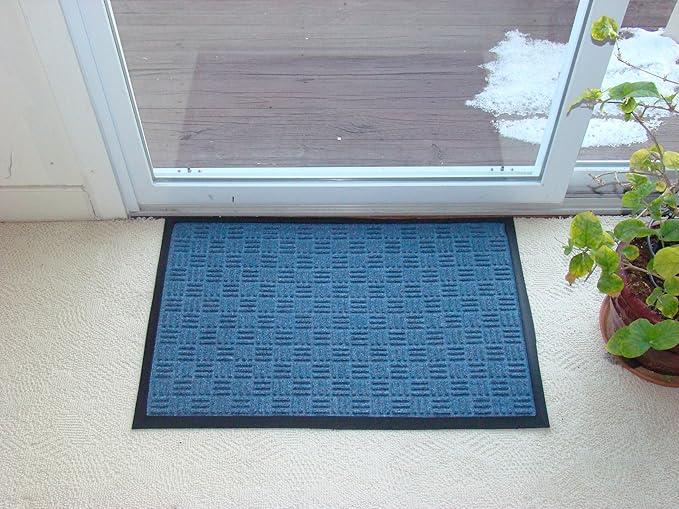 Kempf Water Retainer Entrance Mat, Indoor Outdoor Rubber Rug, Moisture Trapping - Image 2