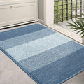 Kitinjoy Indoor Outdoor Door Mat, 36x24 Non-Slip Absorbent Dirt Trapper by Kitinjoy