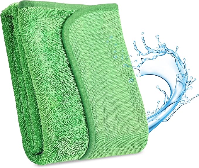 JOYMOOP Microfiber Towels for Cars, 35.4" x 23.6" Car Drying Towel, Quick by JOYMOOP