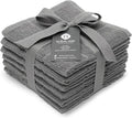 100% Cotton Terry Dish Cloth & Dish Towel, 6 Pack, Super Soft and Absorbent by Ecotribe
