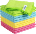 MR.SIGA Microfiber Cleaning Cloth, Size:12.6" x 12.6" by MRSIGA
