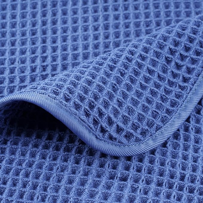 POLYTE Microfiber Oversize Quick Dry Lint Free Bath Towel, 60 x 30 in, 4 Pack - Image 5