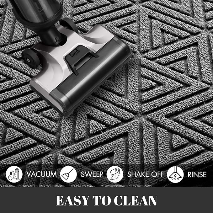 Yimobra Large Door Mat 36x24, All-Weather Waterproof Non-Slip Welcome Matt - Image 7