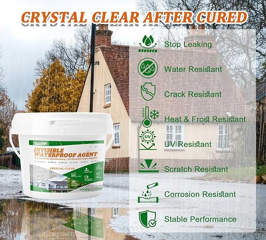Waterproof Sealant 35oz, Transparent Waterproof Coating - Image 4