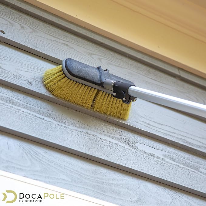 DOCA Scrub Brush Attachment for Long Handle Extension Pole - Image 3
