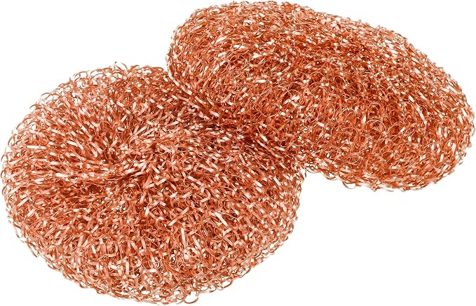 Redecker Real Copper Pot Scrubbers – Double-Layer Copper Scouring Pads - Image 2