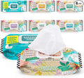 6 Packs Surface Cleaning Wipes, Thick & Large Dispose, All-Purpose Cleaner by JuniperCLEAN
