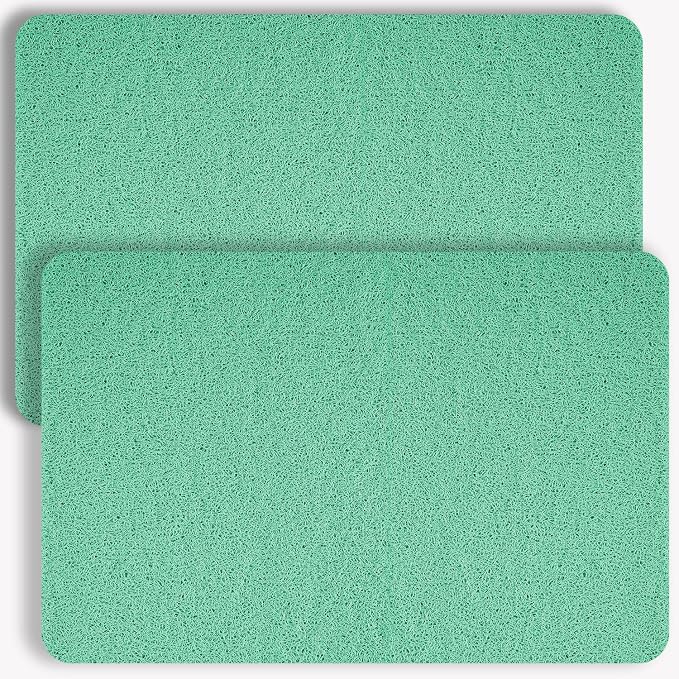 Non-Slip Bathtub Mat, 2 Pack Anti Slip Shower Mat, Fast Drying Bathtub Mats by Hargiis