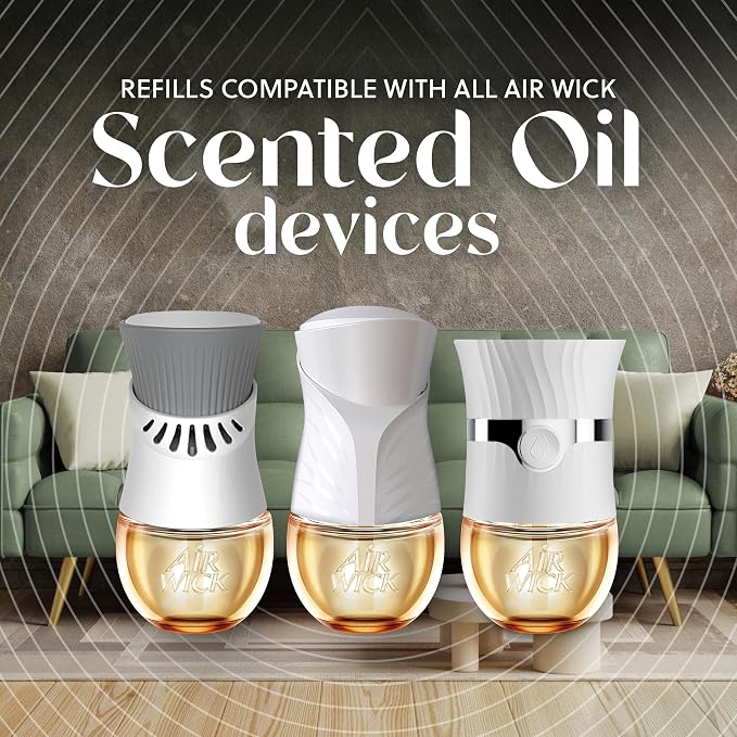 Air Wick Plug In Advanced Scented Oil, Winter Woods + Frosted Ivy, Air - Image 6