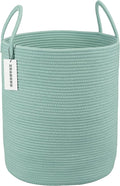 Cotton Rope Laundry Basket Hamper by XUANGUO