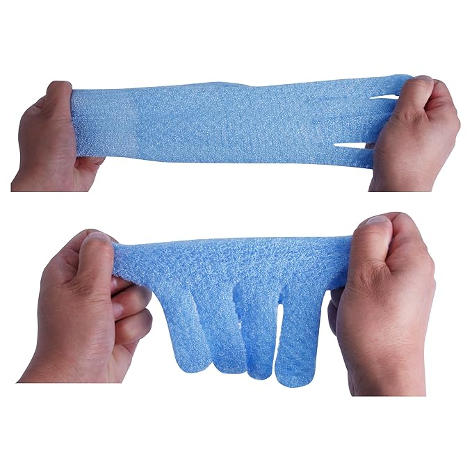 Evridwear Exfoliating Glove for Shower Man and Women, Dual Texture Bath Body - Image 6