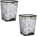 Mind Reader Mesh Trash Can, Waste Paper Basket, Metal Mesh by MindReader