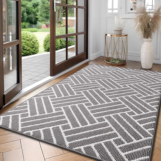 OLANLY Large Indoor Door Mat, 71x47 Inch, Dirt Resistant and Absorbent by OLANLY