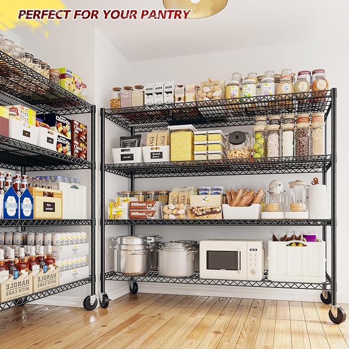 REIBII 55.5''W Heavy Duty Metal Shelves - Image 8