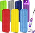 7 Count Reusable Microfiber Mop Pads by MEXERRIS
