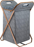 CleverMade Collapsible Laundry Hamper X-Frame Laundry Basket by CleverMade