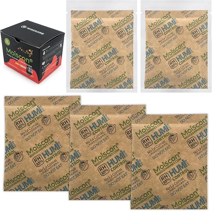85% RH 15 Pack 8 Gram Two-Way Humidity Control Packs by Wisesorb