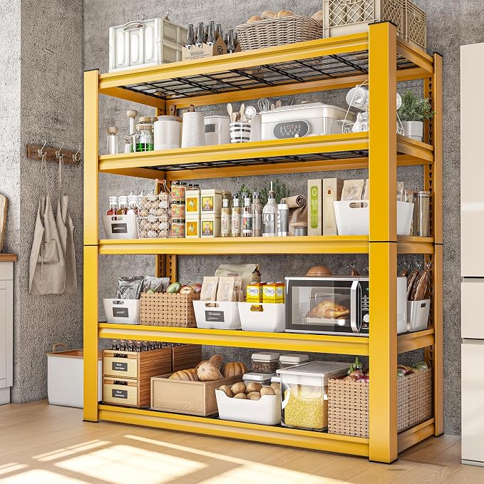 REIBII 72''H Garage Shelving 3010 LBS Storage Shelves Adjustable Metal Shelving - Image 5