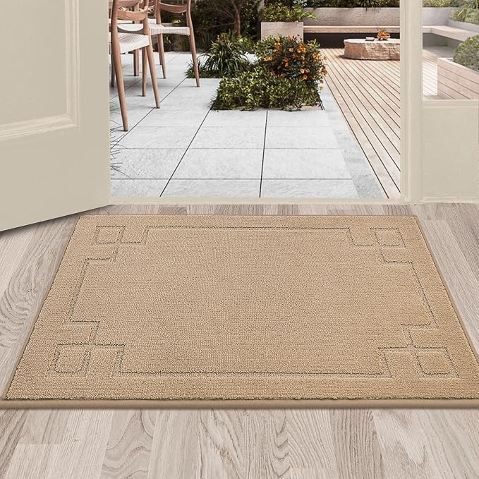 BEQHAUSE Door Mat 24" x 36", Non-Slip Door Mats Indoor Entryway Rugs Washable - Image 9