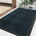 Smiry Front Door Mat Outside Entrance, Heavy Duty Outdoor Indoor Mat, Natural by Smiry