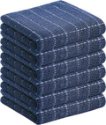 Homaxy 100% Cotton Terry Kitchen Towels, Checkered Designed, Soft and Super by Homaxy