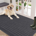 BEQHAUSE Waffle Door Mats Indoor 36"x60", Dog Mat by BEQHAUSE