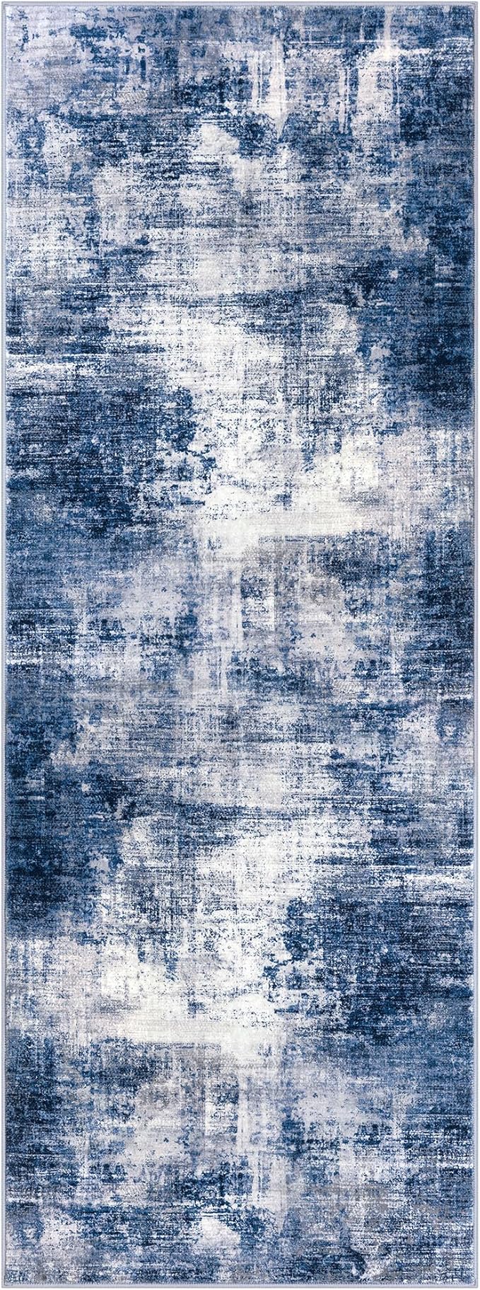 IOHOUZE Abstract Runner Rug 3x8 Ft Washable Runners - Image 9