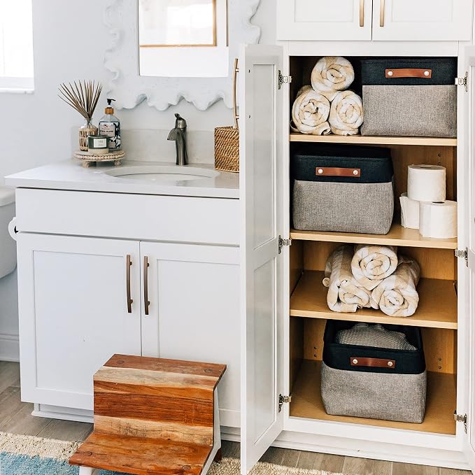 OrganiHaus Extra Large Fabric Storage Bins - Image 6