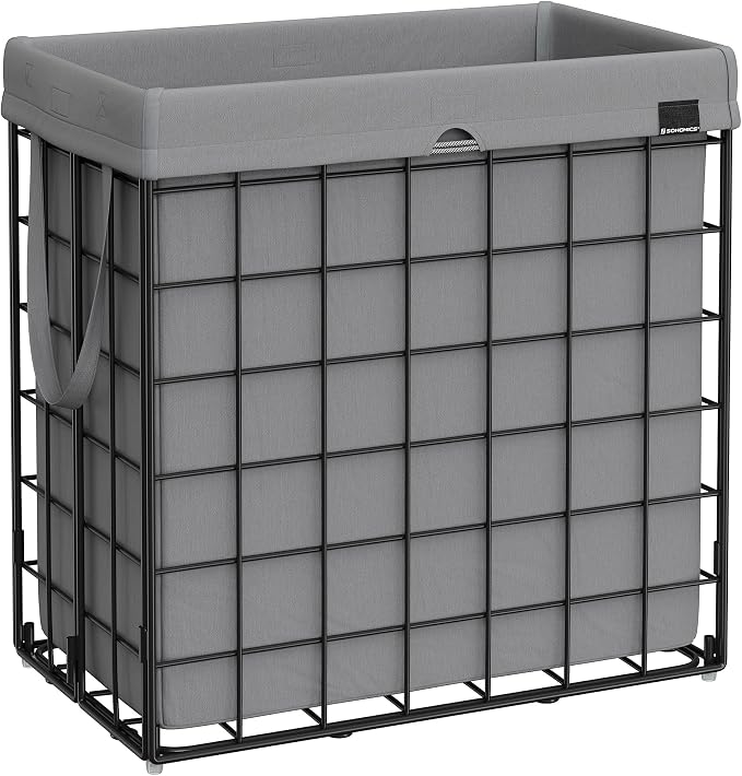 SONGMICS 29 Gal. Laundry Basket, Laundry Hamper, Collapsible Clothes Hamper by SONGMICSbySONGMICSHOME