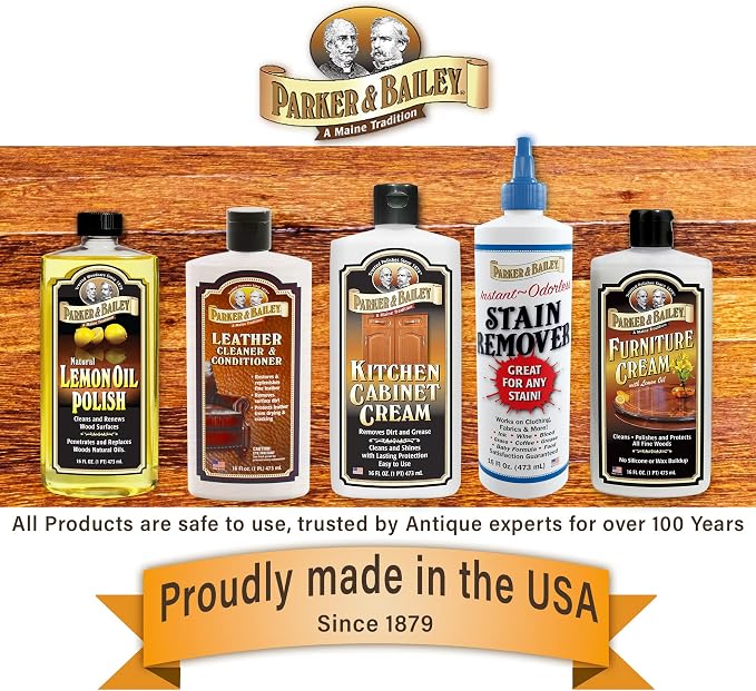Parker and Bailey Kitchen Cabinet Cream-Wood Cleaner-Grease Remover 16 oz - Image 7
