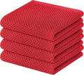 Homaxy 100% Cotton Waffle Weave Kitchen Dish Towels, Ultra Soft Absorbent Quick by Homaxy