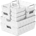 Baskets For Organizing Set Of 9 White by Neaterize