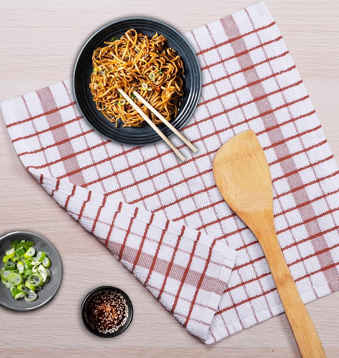 AMOUR INFINI Kitchen Dish Cloths Set of 8 - Image 8