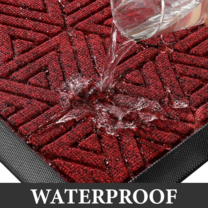Yimobra Extra Large Door Mat 60x32, All-Weather Waterproof Non-Slip Welcome - Image 8