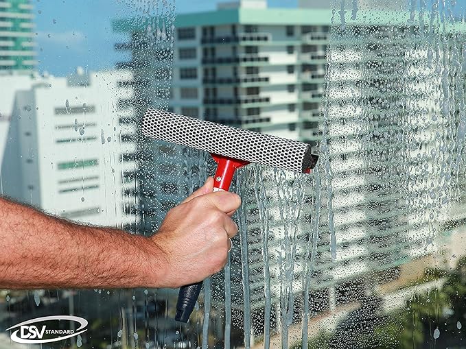 DSV Standard Window Squeegee for Window Cleaning, Window Cleaner Tool for Car - Image 4
