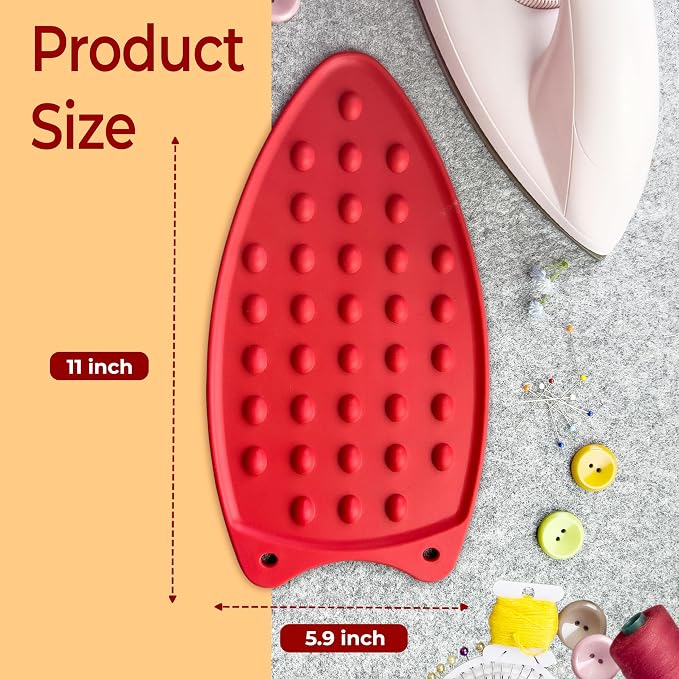 Savina Silicone Rest Pad for Ironing Board. Heat Resistant Pad, Thicker - Image 2