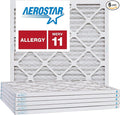 Aerostar 21 1/4x21 1/4x1 MERV 11, Pleated Air Filter, 21 1/4 x 21 1/4 x 1 by AirFiltersDelivered