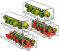 Sorbus Small Wide Clear Storage Drawers – Stackable Pull-Out Storage Bins by Sorbus