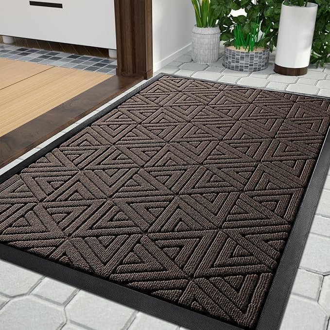 Yimobra Large Door Mat 36x24, All-Weather Waterproof Non-Slip Welcome Matt by Yimobra