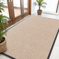 OLANLY Front Door Mat Indoor Outdoor Entrance, Waterproof Heavy Duty Doormat by OLANLY