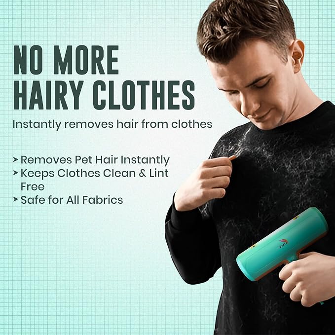 CALMZY Pet Hair Removal Tool, Reusable Lint Roller - Image 4