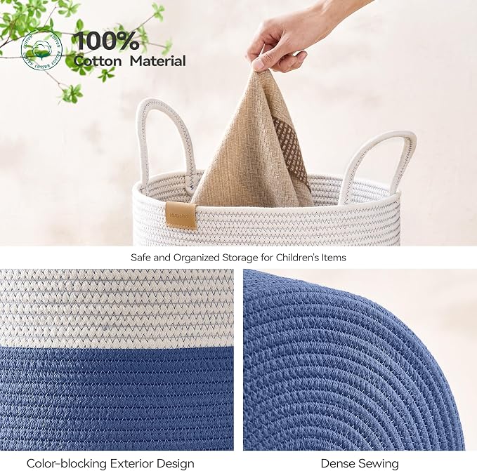 Laundry Hamper 95L, Large Laundry Basket - Image 5