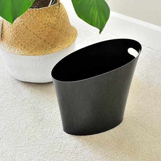 Youngever 2 Gallon Slim Trash Can, Plastic Garbage Container Bin, Small Trash - Image 4