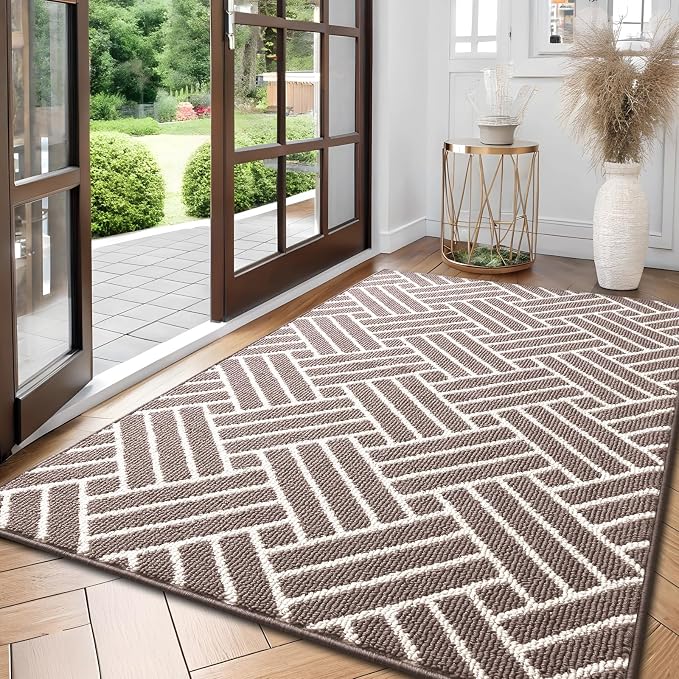 OLANLY Large Indoor Door Mat, 59x35 Inch, Dirt Resistant and Absorbent by OLANLY