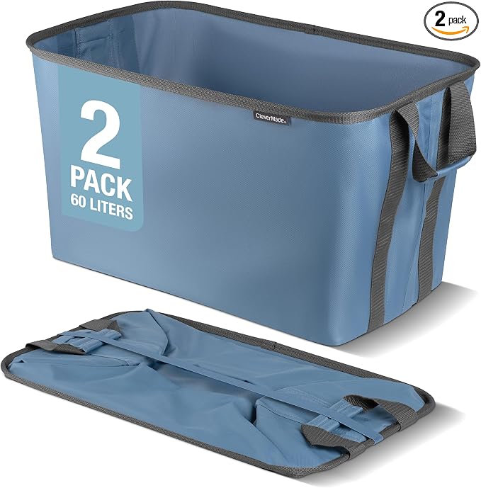 CleverMade Collapsible Laundry Basket Hamper by CleverMade