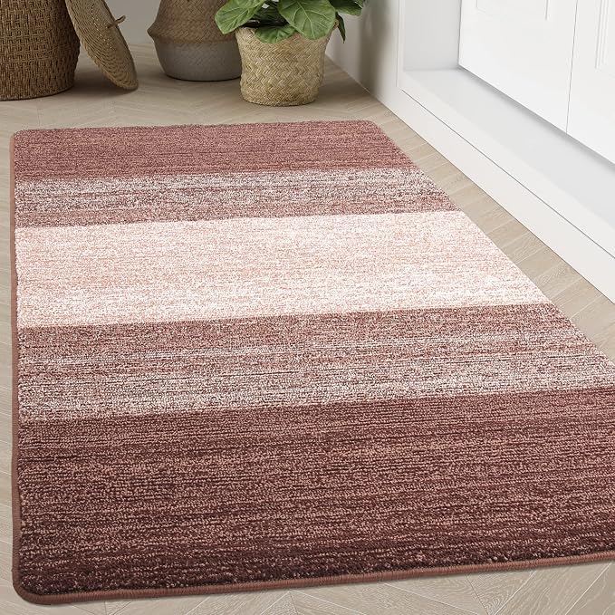 Kitinjoy Indoor Outdoor Door Mat, 71x47 Non-Slip Absorbent Dirt Trapper by Kitinjoy