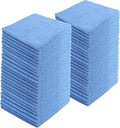 Microfiber Cleaning Cloths, 48 Pack, All-Purpose, Highly Absorbent, Washable by JDHomease