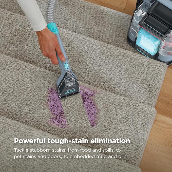Shark StainStriker Portable Carpet Upholstery & Area Rug Cleaner, Bonus XL Tool - Image 2
