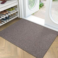 LUMI Ultra Thin Door Mat for Entryway, Easy Clean Welcome Entrance Mat for by LUMI