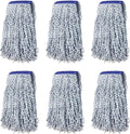 KLEEN HANDLER Cut End Finish Mop | 1.25" Universal Headband Maximum Absorption by BisonLife